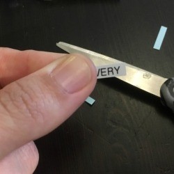 Labeling Nail Clippers and Tweezers