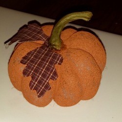 finished pumpkin