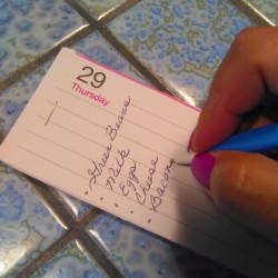 Recycle Old Day Planners into Scratch-Pads
