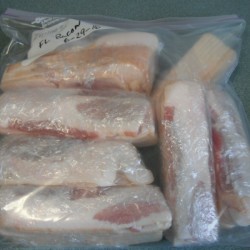 Freezing Bacon