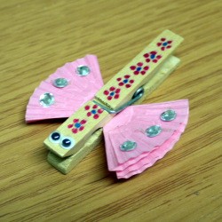 Butterfly Peg (Clothes Pin)