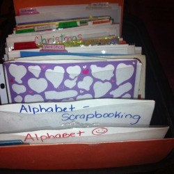 Organized stencils starting with A.