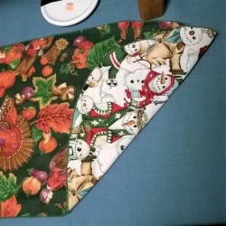Double Sided Holiday Tablerunner