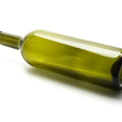 empty wine bottle