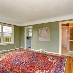 Large area rug.