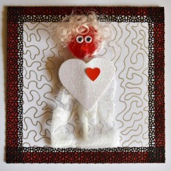 You Make My Heart Pop Valentine Card - finished card