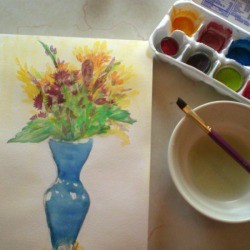 Homemade Watercolor Paint Recipe