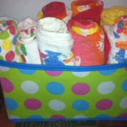 Creatively Store Kitchen Hand Towels