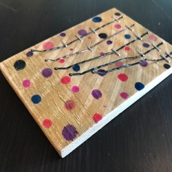Bobby Pin Thumb Piano - finished piano