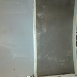 Keep Dryer Lint Trap Clean - clean and dirty side of dryer lint trap