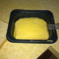 Reusing Plastic Frozen Food Containers - making French toast