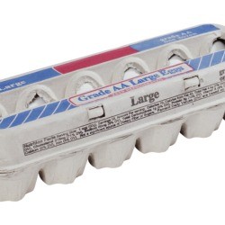 One carton of eggs.