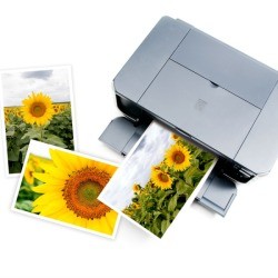 An inkjet photo printer.