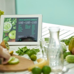 Smoothie Recipe on iPad