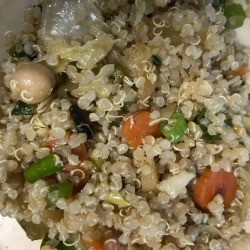Stir Fry Vegetables with Quinoa