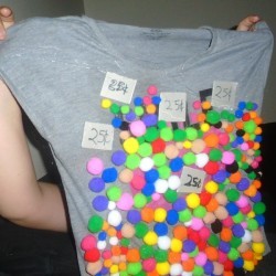 Bubble Gum Machine Costume - finished costume