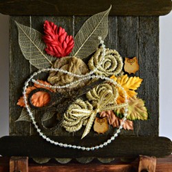 Colors of Fall Mini Canvas - finished mini canvas