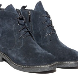 Blue Suede Boots