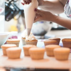 Making Cupcakes at Home
