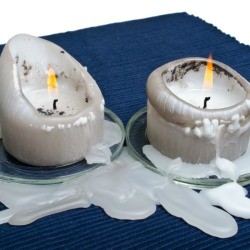 Spilled Candle Wax