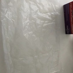 A liner from the inside of a cereal box.