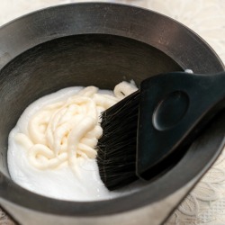 Hair Dye With Brush