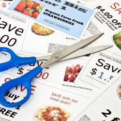 Coupons With Scissors