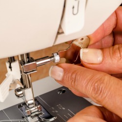 Jammed Sewing Machine