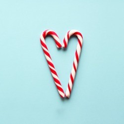 Candy Cane Heart