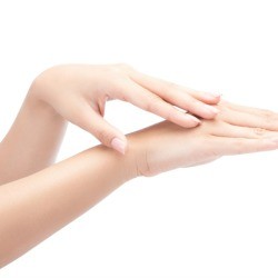 Applying Moisturizer