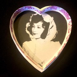 Chocolate Box Photo Frame - finished framed photo against black backdrop
