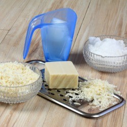 Ingredients for making laundry detergent. 