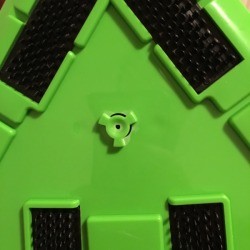 H2O Mop Leaks Water from Carpet Accessory - underside of the mop