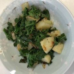 Kale and Potatoes 