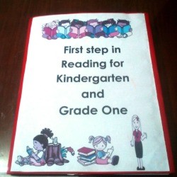 Starter Reading Notebook - front of book