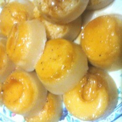 Puto Flan Bombs on plate