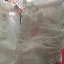 Bleach Accident Left Pink Spots on Shorts