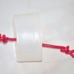 DIY Moat to Keep Ants Out of Hummingbird Feeder - twist the other end for the top