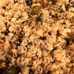 finished Quinoa Harissa