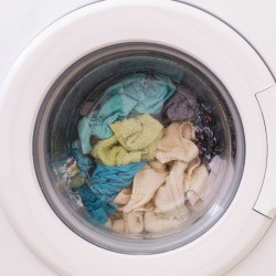 Full washing machine.