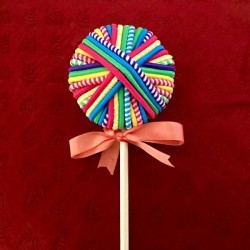 Hair Tie Lollipop Gift - ready to gift