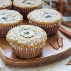 Cinnamon Banana Muffins