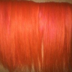 Toning Down Orange Hair Dye - orange hair