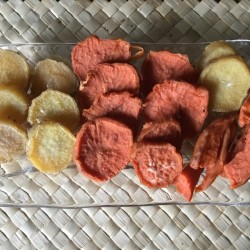 Japanese Style Dried Sweet Potatoes and Yams