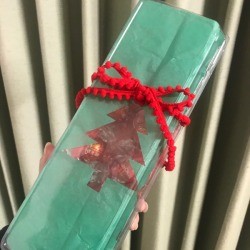 Christmas Candy Egg Carton Gift Box - finished gift