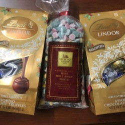 Buying Holiday Clearance Candy - packages of candy