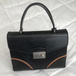 Repairing a Purse Handle - single handle purse