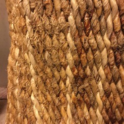 Repairing Cat Scratches on a Banana Leaf Chair - scratches on a woven chair 