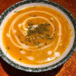bowl of Butternut Squash Soup 