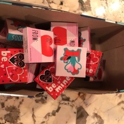 Valentine's Day Patchwork Treat Box